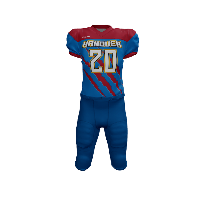 Packages Tear Custom Football Flex Uniform Set. (x 2)