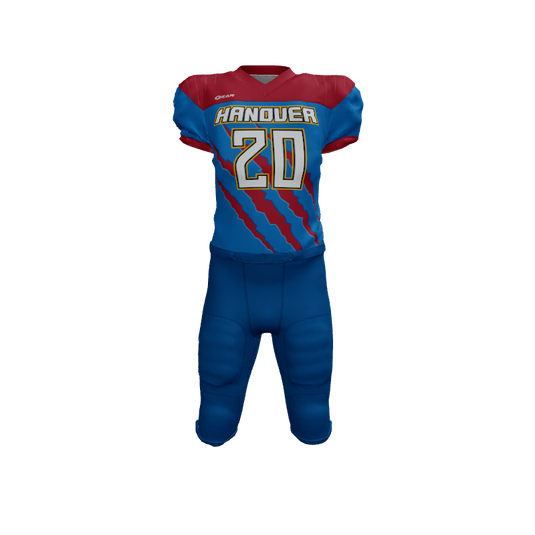 Packages Tear Custom Football Flex Uniform Set. (x 9)