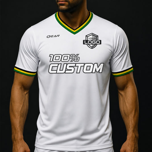 Custom Clasico Premium V-Neck Jersey