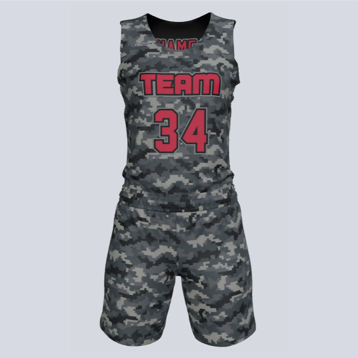 Load image into Gallery viewer, Ladies Custom Reversible Single-Ply Basketball Core Uniform
