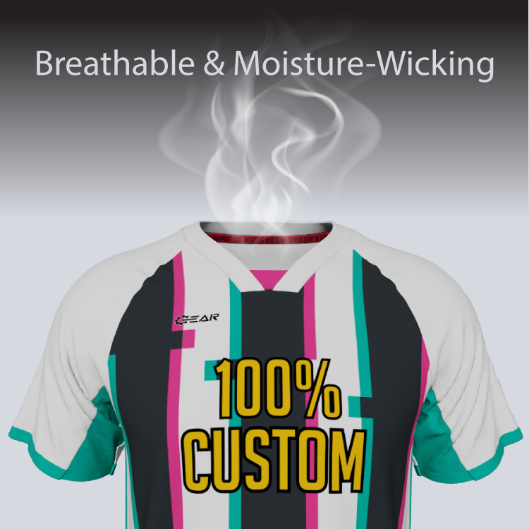 glitch gear Premium Pro V Glitch II Jersey | Custom Team Jerseys | XS to 3XL | Lightweight & Breathable