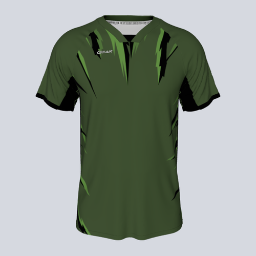 Custom Jungle jersey front view