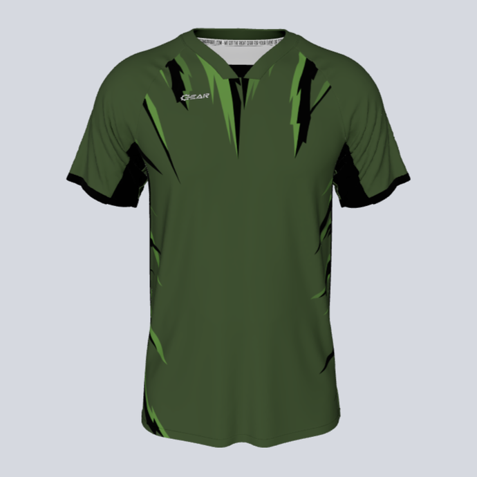 Custom Jungle jersey front view