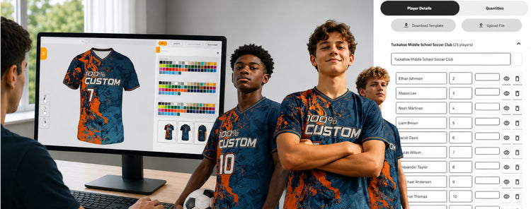 Create Jerseys in Minutes