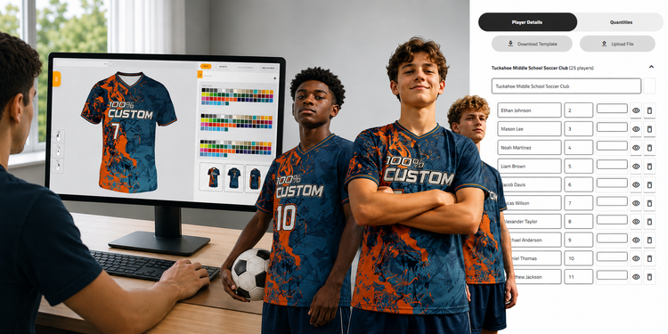 Create Jerseys in Minutes