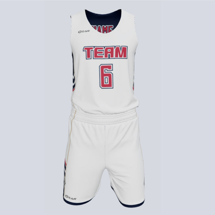 Load image into Gallery viewer, Custom Reversible Single-Ply Basketball Cutter Uniform
