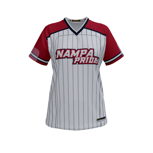 Ladies Custom Jerseys Fly Ladies V-Neck Short Sleeve 2.50. (x 12)