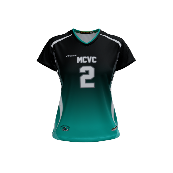 Ladies Custom Jerseys Scream 2.0 Ladies V-Neck Cap-Sleeve 2.50. (x 19)