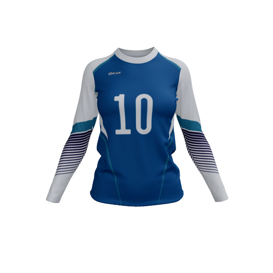 Ladies Custom Jerseys Mystic Ladies ECO Long Sleeve Crew Jersey. (x 61)