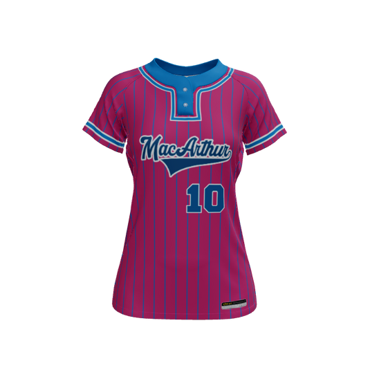 Ladies Custom Jerseys Elite Custom Ladies Premier 2 Button Jersey. (x 6)
