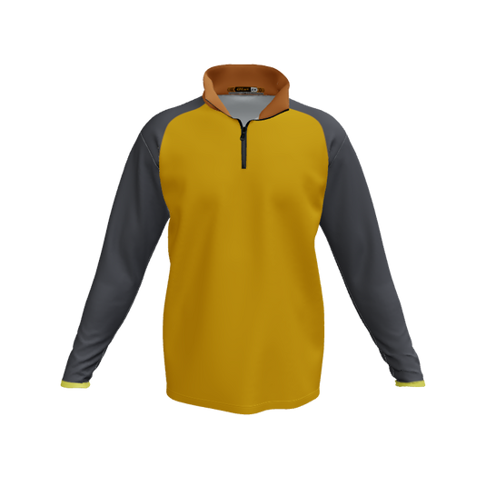 Collared Shirts Core QTR Zipped LS. (x 1)