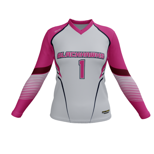 Ladies Custom Jerseys Mystic Womens Volleyball Jersey. (x 16)