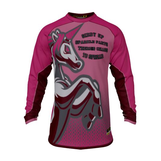 Mens Jerseys LS Unicorn Crew Neck Longsleeve Jersey 2.0. (x 1)