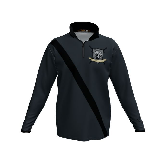 Collared Shirts Core QTR Zipped LS. (x 1)