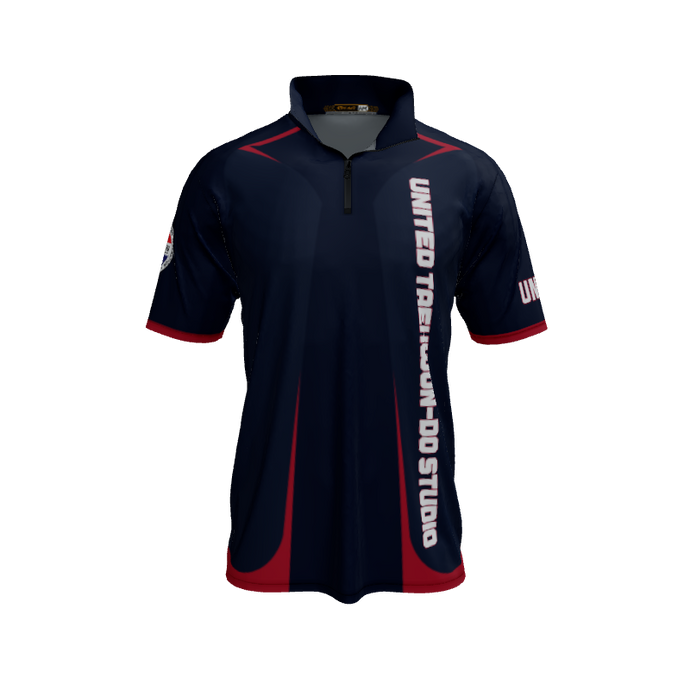 Collared Shirts Side Tech QTR Zip Short Sleeve. (x 1)