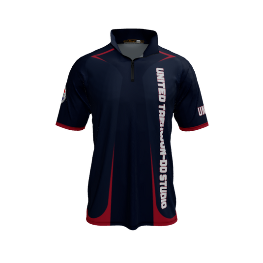 Collared Shirts Side Tech QTR Zip Short Sleeve. (x 1)