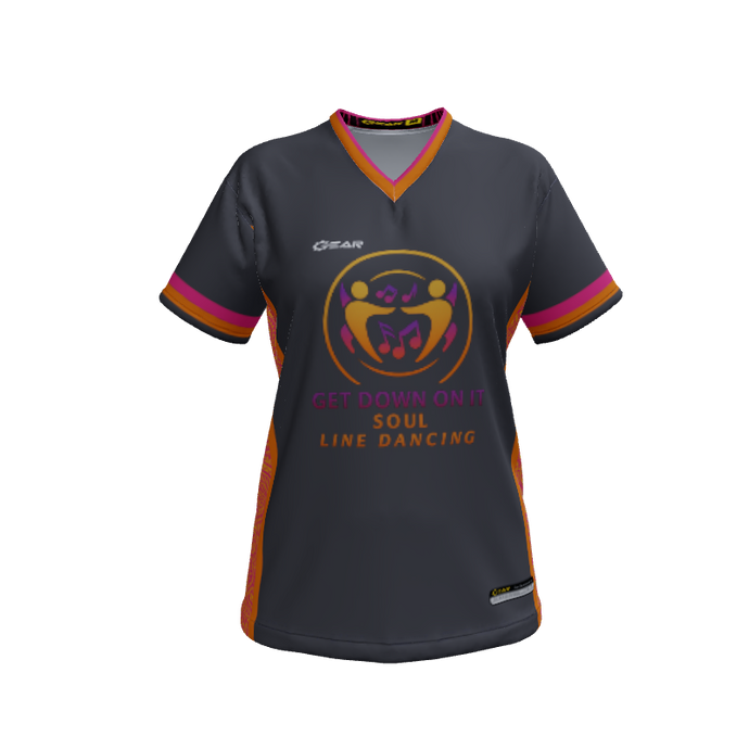 Ladies Custom Jerseys Fastball Womens V-neck Softball. (x 1)
