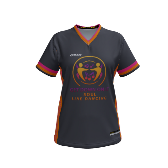 Ladies Custom Jerseys Fastball Womens V-neck Softball. (x 1)