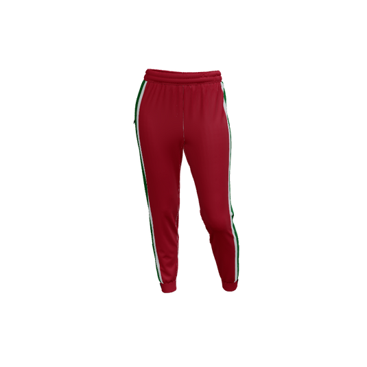 Custom Pants Thin Stripe Active Zipped Leg Ladies Jogger. (x 3)