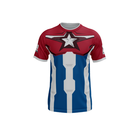 Mens Jerseys Captain USA Stars and Stripes. (x 12)