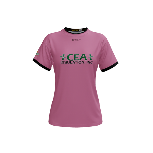 Ladies Custom Jerseys Splat Crew Neck ECO Ladies Jerseys. (x 4)