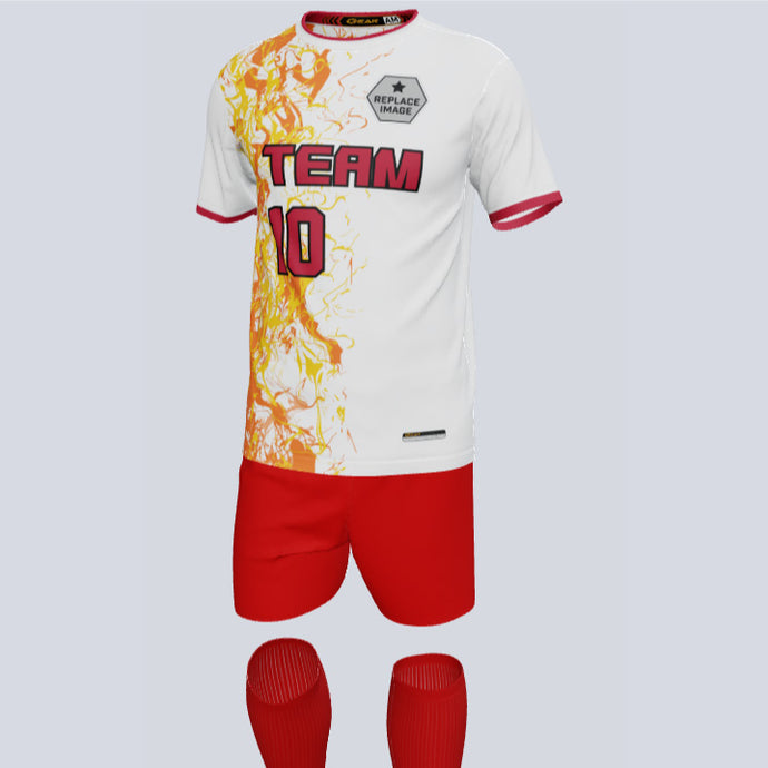 Premium Darkness Custom Soccer Uniform w/Custom Socks