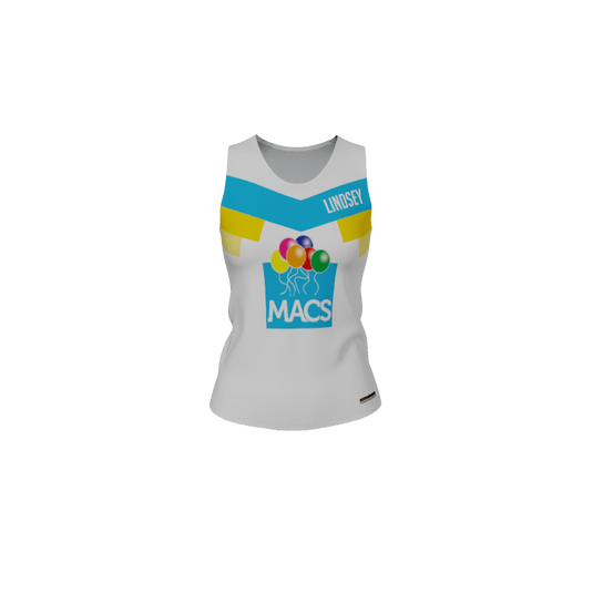 Ladies Custom Jerseys Vex Ladies Fitted Track Singlet. (x 2)