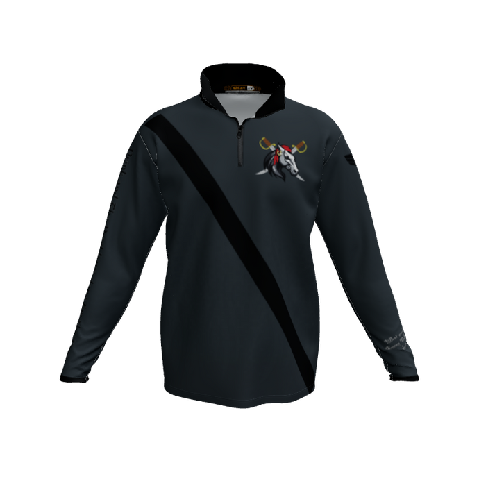 Collared Shirts Core QTR Zipped LS. (x 1)