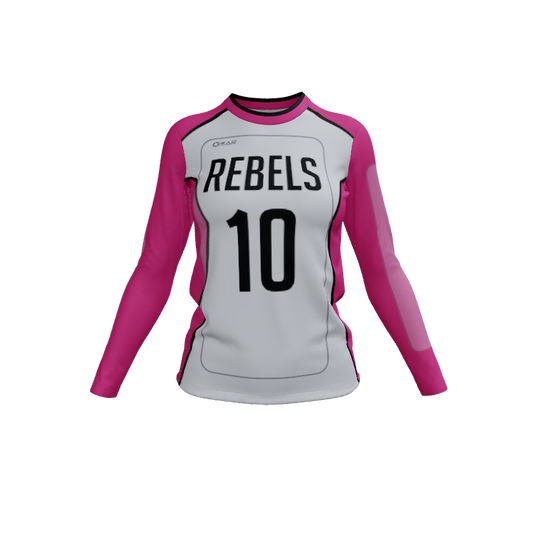 Ladies Custom Jerseys Saga Ladies ECO Long Sleeve Crew Jersey. (x 1)