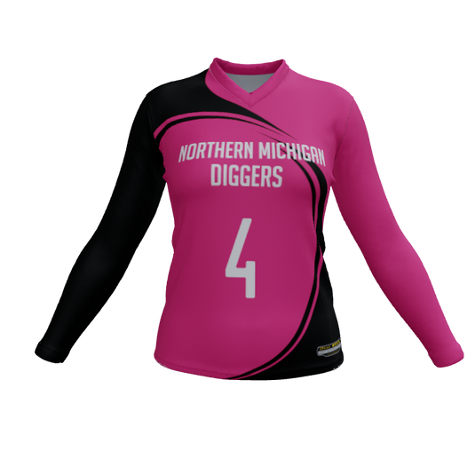 Ladies Custom Jerseys Sol Womens Volleyball Jersey. (x 1)