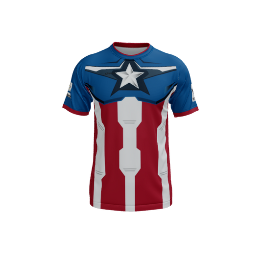 Mens Jerseys Captain USA Stars and Stripes. (x 12)