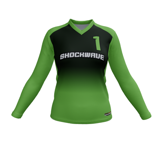 Ladies Custom Jerseys Bombshell Womens Volleyball Jersey. (x 11)