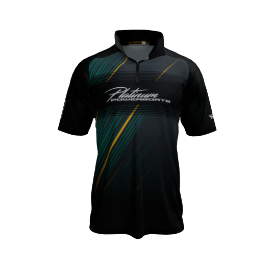 Collared Shirts Flash QTR Zip Short Sleeve. (x 7)