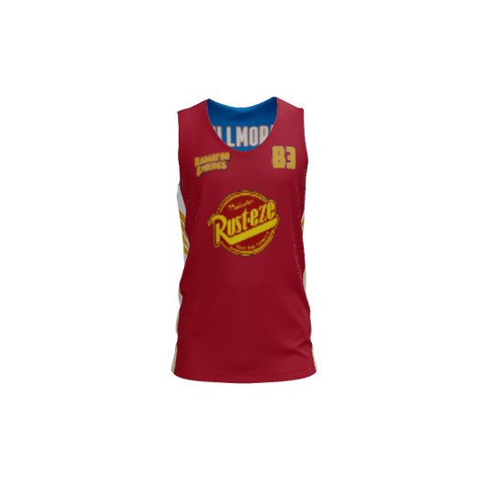 Mens Jerseys Flare Single Ply Reversible Basketball Jersey. (x 13)