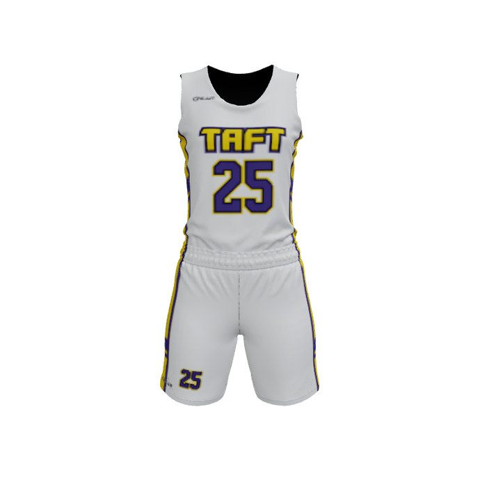 Packages Chevron Edge Ladies Single Ply Reversible Basketball Set. (x 15)