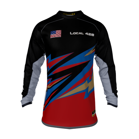 Mens Jerseys LS Ninja Crew Neck Longsleeve Jersey 2.0. (x 1)