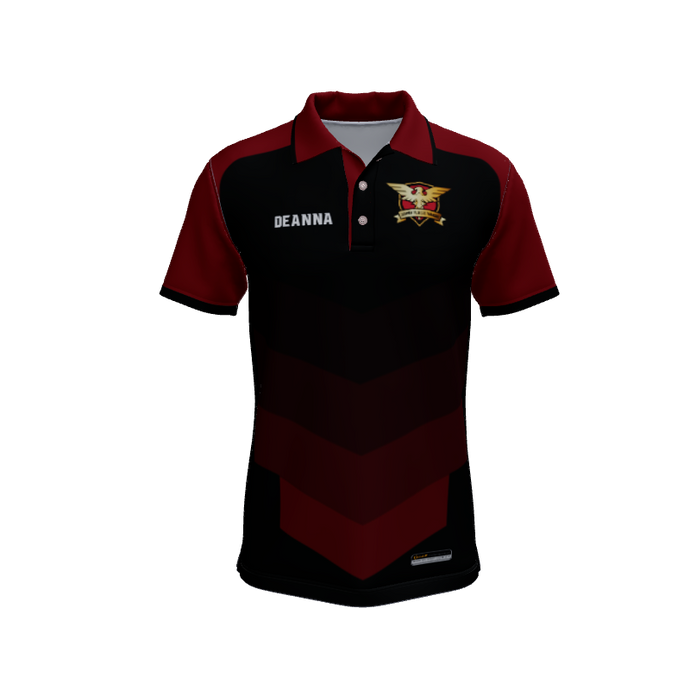 Mens Polos Chevron Custom Polo V3. (x 1)