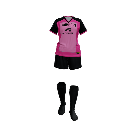 Packages Basic Core Womens Soccer Uniform Kit. (x 10)