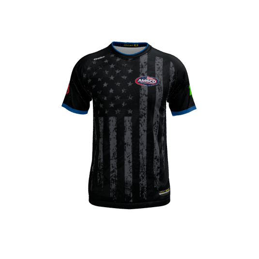 Mens Jerseys Thin Line Pride Stars and Stripes. (x 1)