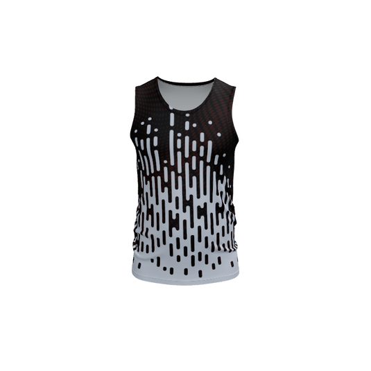 Mens Jerseys Rise Track Fitted Singlet. (x 1)