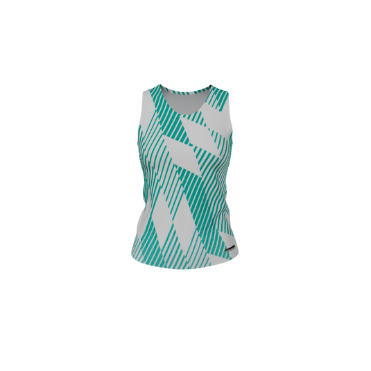 Ladies Custom Jerseys Core Ladies Fitted Track Singlet. (x 1)