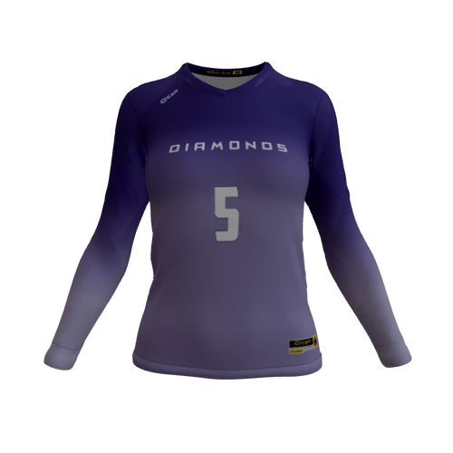 Ladies Custom Jerseys Core Womens Fitted Volleyball Jersey. (x 14)