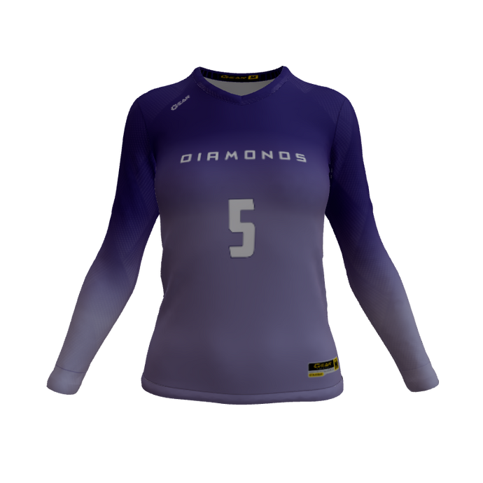 Ladies Custom Jerseys Core Womens Fitted Volleyball Jersey. (x 14)
