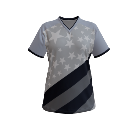 Ladies Custom Jerseys Stars & Stripes Ladies Stars & Stripes. (x 1)