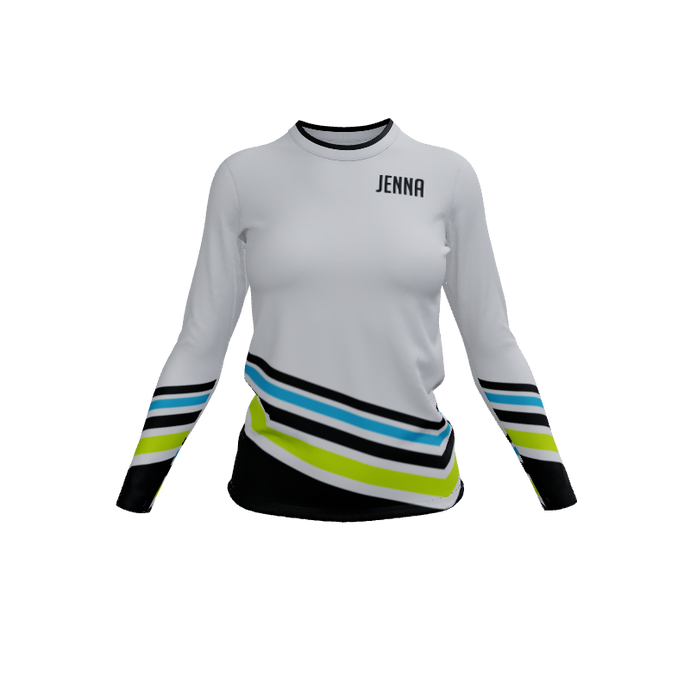Ladies Custom Jerseys Epic Ladies ECO Long Sleeve Crew Jersey. (x 1)