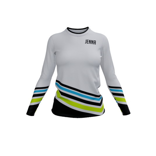Ladies Custom Jerseys Epic Ladies ECO Long Sleeve Crew Jersey. (x 1)