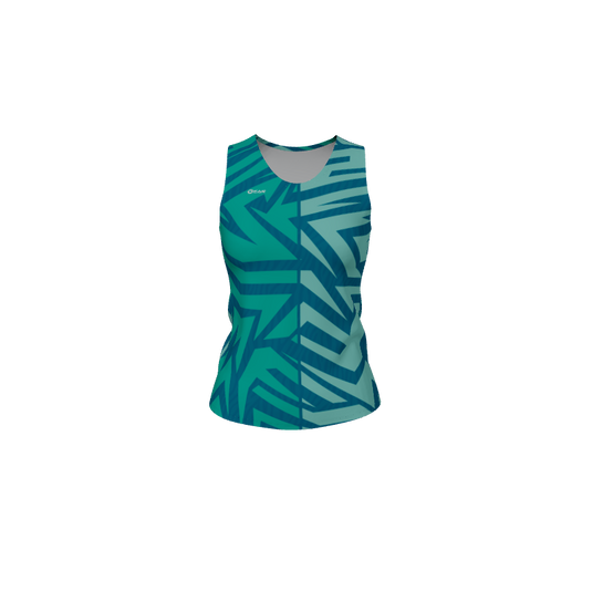 Ladies Custom Jerseys Rage Ladies Fitted Track Singlet. (x 1)