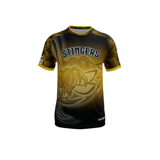 Mens Jerseys Hornet Mascot Crew Neck Short Sleeve Jersey. (x 19)