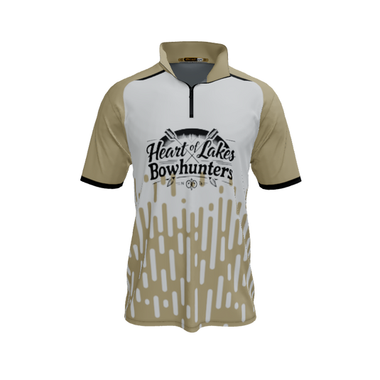 Collared Shirts Rise QTR Zip Short Sleeve. (x 1)