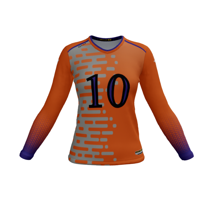 Ladies Custom Jerseys Dash Ladies Long Sleeve Jersey. (x 13)